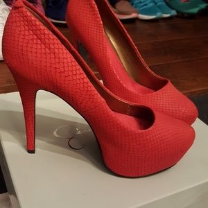 Sexy red heels